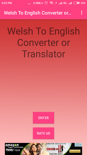 Run android online APK Welsh To English Converter from MyAndroid or emulate Welsh To English Converter using MyAndroid