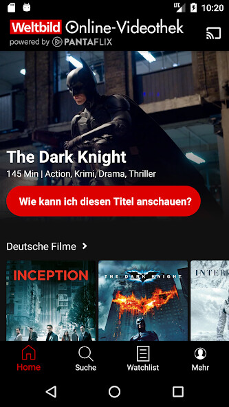 Run android online APK Weltbild Online-Videothek from MyAndroid or emulate Weltbild Online-Videothek using MyAndroid