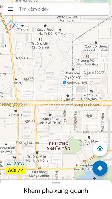 Emulate iPhone app WeMap using MyAndroid