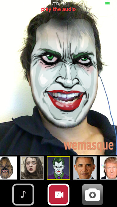 Emulate iPhone app Wemasque using MyAndroid Emulate iPhone app Wemasque using MyAndroid
