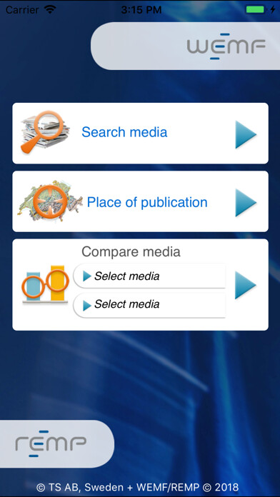 Emulate iPhone app WEMF Facts & Figures using MyAndroid Emulate iPhone app WEMF Facts & Figures using MyAndroid