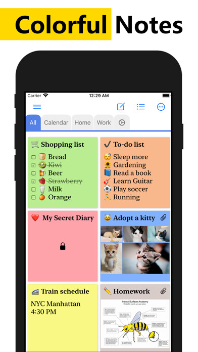 Emulate iPhone app WeNote: Notes, To-do, Calendar using MyAndroid Emulate iPhone app WeNote: Notes, To-do, Calendar using MyAndroid