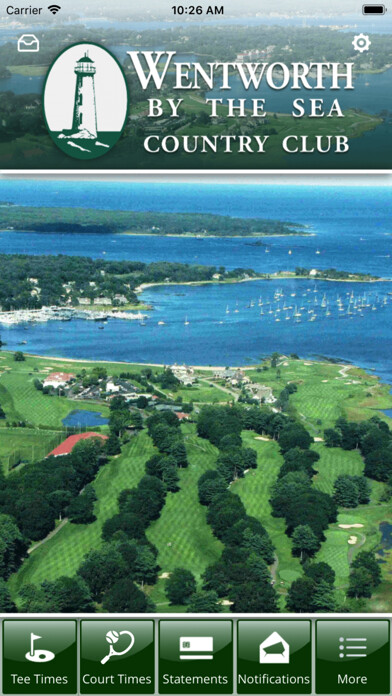 Emulate iPhone app Wentworth By The Sea CC. using MyAndroid