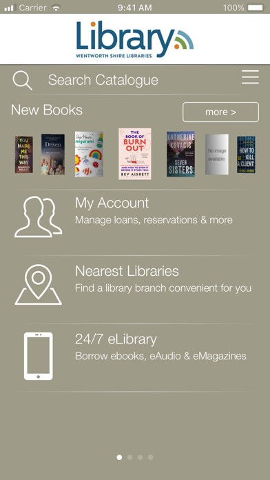 Emulate iPhone app Wentworth Shire Libraries using MyAndroid Emulate iPhone app Wentworth Shire Libraries using MyAndroid