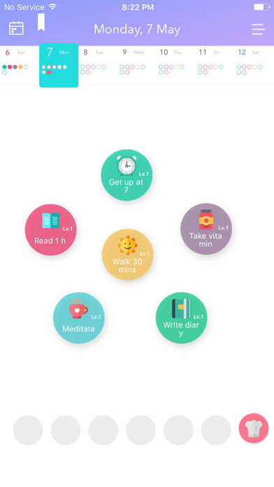 Emulate iPhone app Weple Habit - Daily Routine using MyAndroid Emulate iPhone app Weple Habit - Daily Routine using MyAndroid