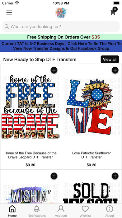 Emulate iPhone app We Print U Press DTF Transfers using MyAndroid Emulate iPhone app We Print U Press DTF Transfers using MyAndroid