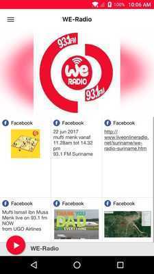 Emulate Android APK WE-Radio