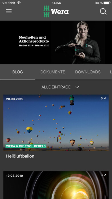 Emulate iPhone app Wera-Tools using MyAndroid
