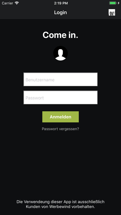 Emulate iPhone app Werbewind using MyAndroid Emulate iPhone app Werbewind using MyAndroid