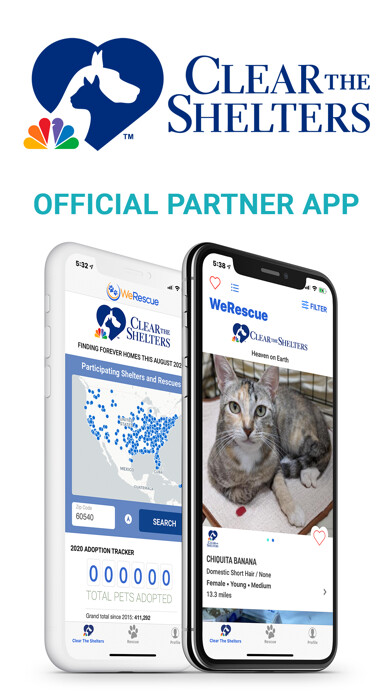 Emulate iPhone app WeRescue – Adopt a Pet using MyAndroid