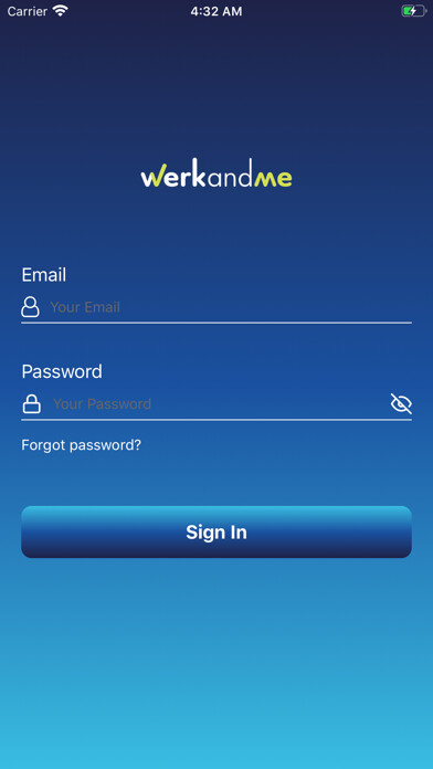 Emulate iPhone app WerkandMe using MyAndroid Emulate iPhone app WerkandMe using MyAndroid