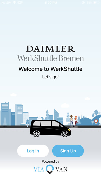 Emulate iPhone app WerkShuttle-Powered by Via using MyAndroid Emulate iPhone app WerkShuttle-Powered by Via using MyAndroid