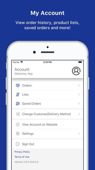 Emulate iPhone app Werner Electric Supply using MyAndroid Emulate iPhone app Werner Electric Supply using MyAndroid