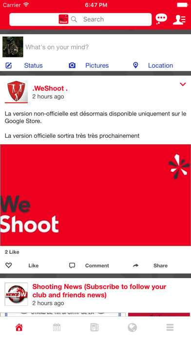 Emulate iPhone app WeShoot using MyAndroid