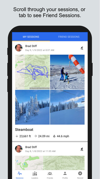 Emulate iPhone app We Ski & Snowboard Tracker using MyAndroid Emulate iPhone app We Ski & Snowboard Tracker using MyAndroid