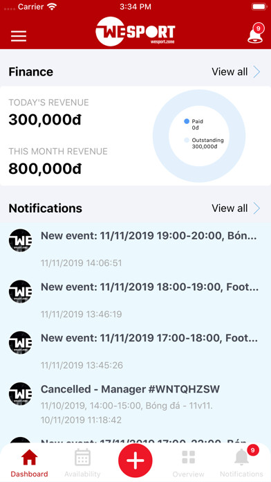 Run android online APK WeSport Manager from MyAndroid or emulate WeSport Manager using MyAndroid