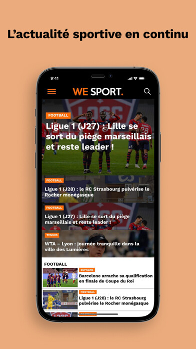 Emulate iPhone app We Sport using MyAndroid Emulate iPhone app We Sport using MyAndroid