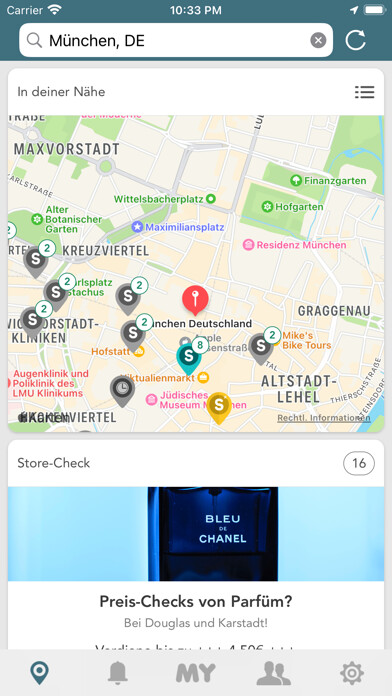 Emulate iPhone app WeSpotr using MyAndroid