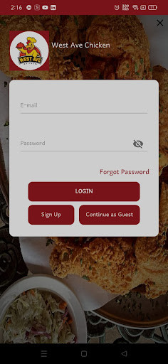 Run android online APK West Ave Chicken from MyAndroid or emulate West Ave Chicken using MyAndroid