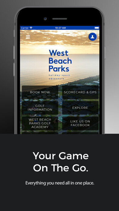 Emulate iPhone app West Beach Parks Golf using MyAndroid Emulate iPhone app West Beach Parks Golf using MyAndroid