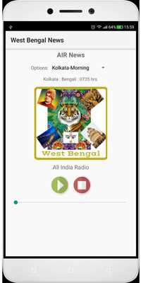 Emulate Android APK West Bengal News FM! Emulate Android APK West Bengal News FM!