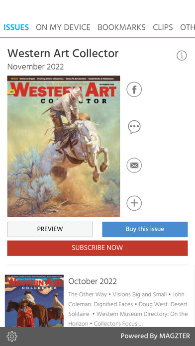 Emulate iPhone app Western Art Collector using MyAndroid