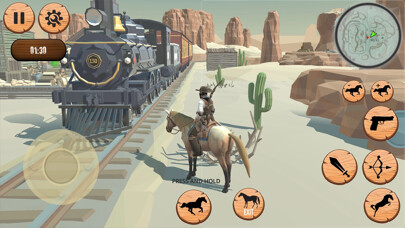 Emulate iPhone app Western Horse Cowboy Simulator using MyAndroid Emulate iPhone app Western Horse Cowboy Simulator using MyAndroid