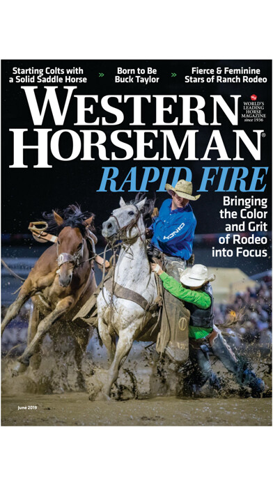 Emulate iPhone app Western Horseman Magazine using MyAndroid