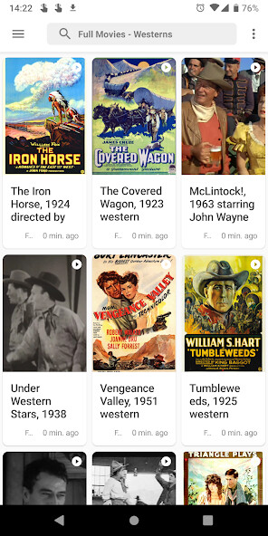 Run android online APK Westerns Movies App from MyAndroid or emulate Westerns Movies App using MyAndroid Run android online APK Westerns Movies App from MyAndroid or emulate Westerns Movies App using MyAndroid
