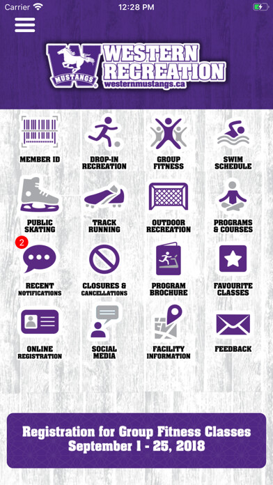 Emulate iPhone app Western University Recreation using MyAndroid Emulate iPhone app Western University Recreation using MyAndroid