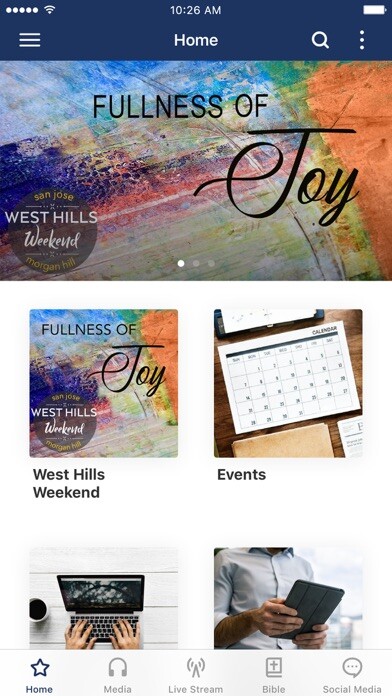 Emulate iPhone app West Hills Community Church using MyAndroid Emulate iPhone app West Hills Community Church using MyAndroid