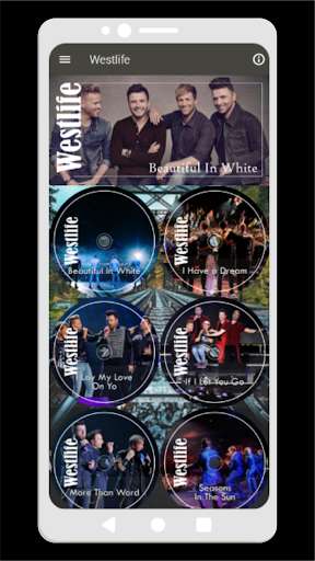 Run android online APK Westlife - Beautiful In White of Album from MyAndroid or emulate Westlife - Beautiful In White of Album using MyAndroid
