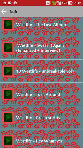 Run android online APK Westlife Greatest Hits Love Songs from MyAndroid or emulate Westlife Greatest Hits Love Songs using MyAndroid