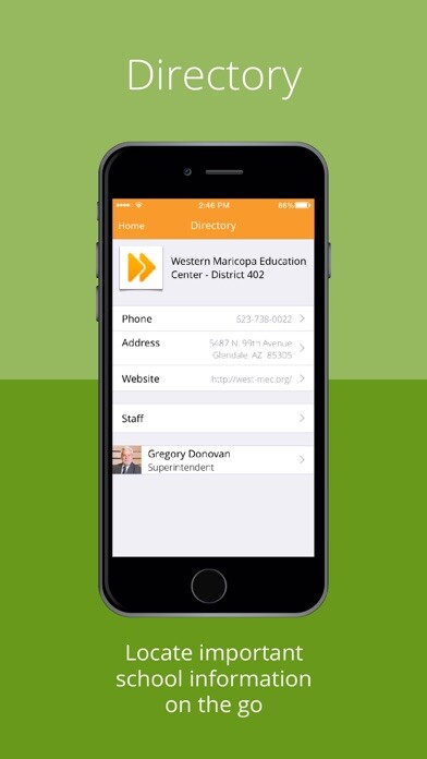 Emulate iPhone app West-MEC using MyAndroid