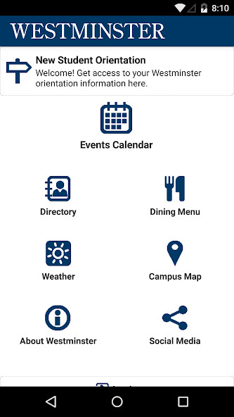 Run android online APK WestminsterPa - Westminster College (PA) from MyAndroid or emulate WestminsterPa - Westminster College (PA) using MyAndroid Run android online APK WestminsterPa - Westminster College (PA) from MyAndroid or emulate WestminsterPa - Westminster College (PA) using MyAndroid