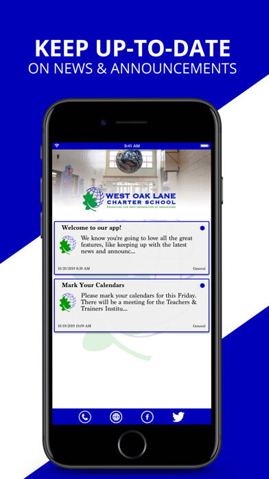 Emulate iPhone app West Oak Lane Charter using MyAndroid Emulate iPhone app West Oak Lane Charter using MyAndroid