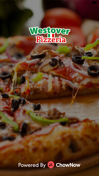 Emulate iPhone app Westover Pizzeria using MyAndroid