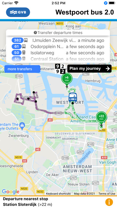 Emulate iPhone app Westpoort bus 2.0 using MyAndroid Emulate iPhone app Westpoort bus 2.0 using MyAndroid
