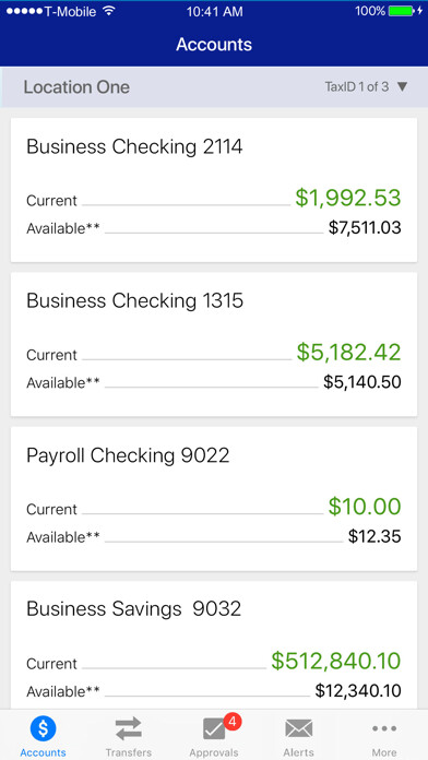 Emulate iPhone app WeStreet CU for Business using MyAndroid