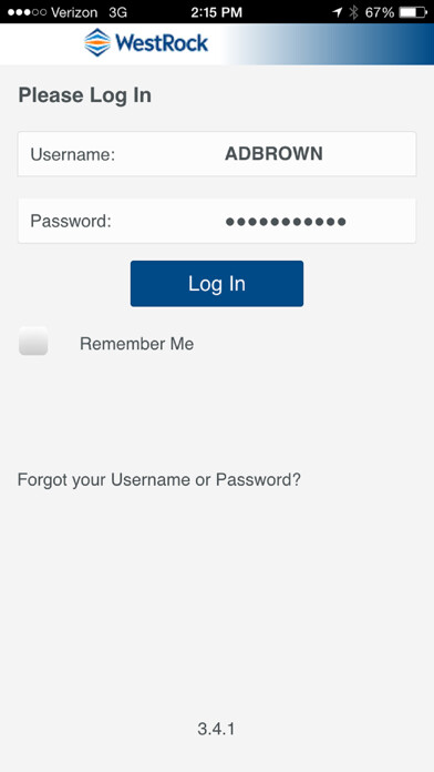 Emulate iPhone app WestRock - Phoenix using MyAndroid