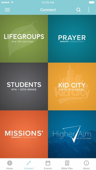 Emulate iPhone app Westside Church App using MyAndroid Emulate iPhone app Westside Church App using MyAndroid