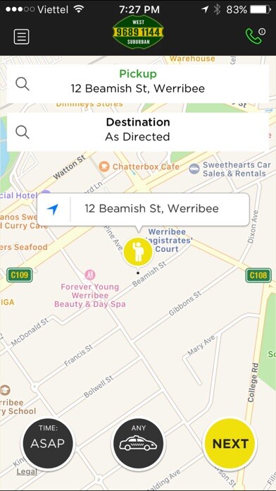 Emulate iPhone app West Suburban using MyAndroid