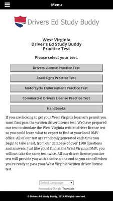 Emulate Android APK West Virginia Driver License