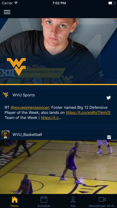 Emulate iPhone app West Virginia Mountaineers using MyAndroid Emulate iPhone app West Virginia Mountaineers using MyAndroid