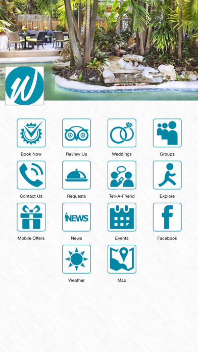 Emulate iPhone app WestWinds Inn Key West using MyAndroid Emulate iPhone app WestWinds Inn Key West using MyAndroid