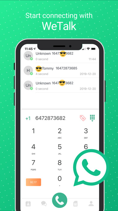 Emulate iPhone app WeTalk – Internet Calls & Text using MyAndroid Emulate iPhone app WeTalk – Internet Calls & Text using MyAndroid
