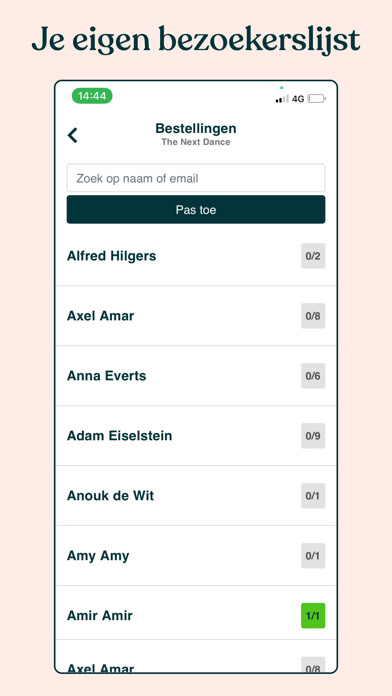 Emulate iPhone app WeTicket voor organisatoren using MyAndroid Emulate iPhone app WeTicket voor organisatoren using MyAndroid