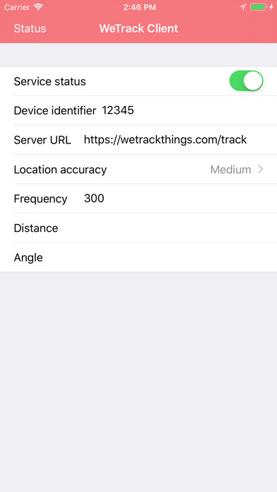 Emulate iPhone app WeTrack User using MyAndroid Emulate iPhone app WeTrack User using MyAndroid
