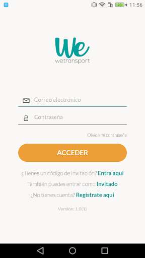 Run android online APK WETRANSPORT from MyAndroid or emulate WETRANSPORT using MyAndroid
