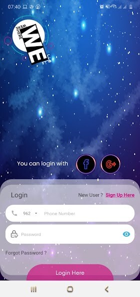 Run android online APK WeWereHereApp from MyAndroid or emulate WeWereHereApp using MyAndroid